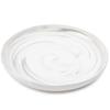 2 Pack Microwave Dishwasher Oven Safe Stoneware Dinner Plates Grey Marble Round Tableware Kitchen Utensils Dining Set