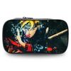 Naruto Boruto Anime Pencil Case Large Capacity Nylon Stationery Organizer For Teens And Students