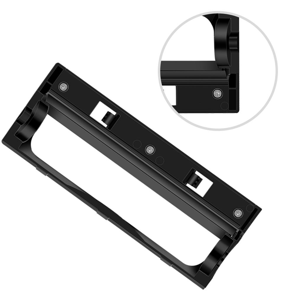 Brush Guard Main Brush Cover Vacuum Maintenance Black Robot Vacuum Brush Cover Brush Maintains Cleaning Efficiency