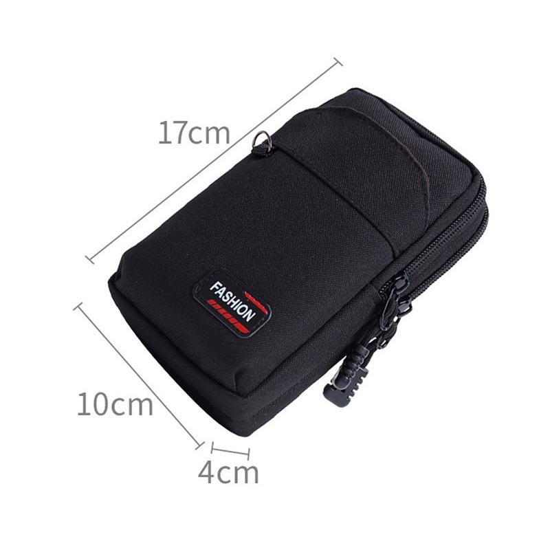 Nylon Bag Outdoor Molle Waist Fanny Pack Men Phone Pouch Camping Hunting Waist Bag Gear Purses