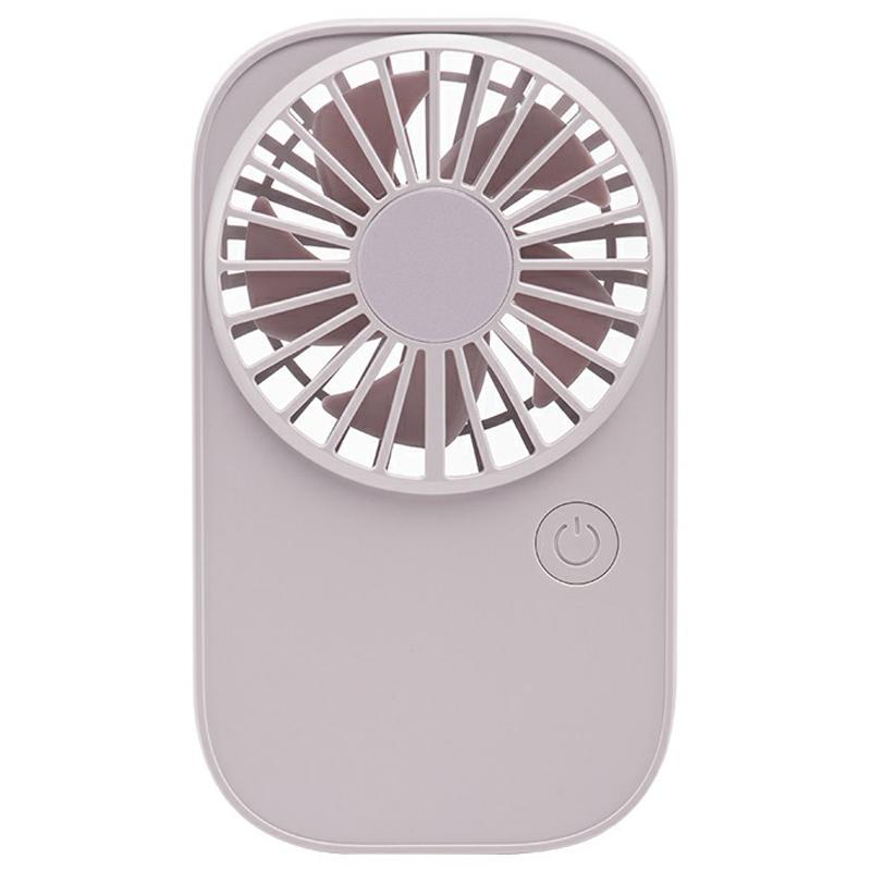 

F11 Cooling Handheld Fan 3 Speeds Desk Fan with Strap Rechargeable Hanging Neck Fan Pink