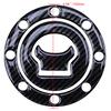 Carbon Fiber Oil Tank Cap Motorcycle Fuel Gas Covers Pad Stickers for Suzuki GSXR 600 750 1000 1300 5/8 Holes