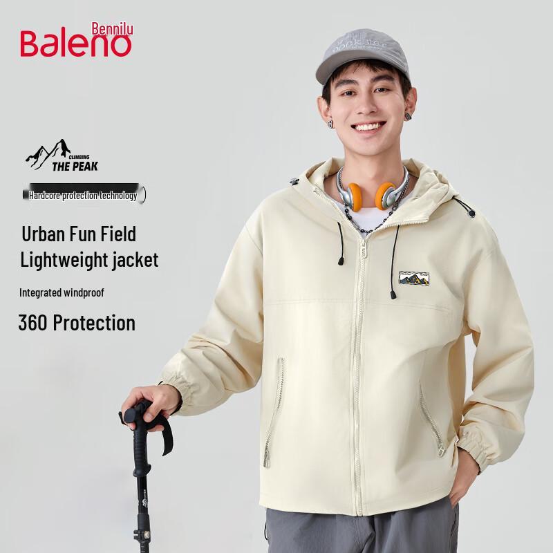 

Baleno Men s 2025 Autumn Hooded Casual Jacket 5XL