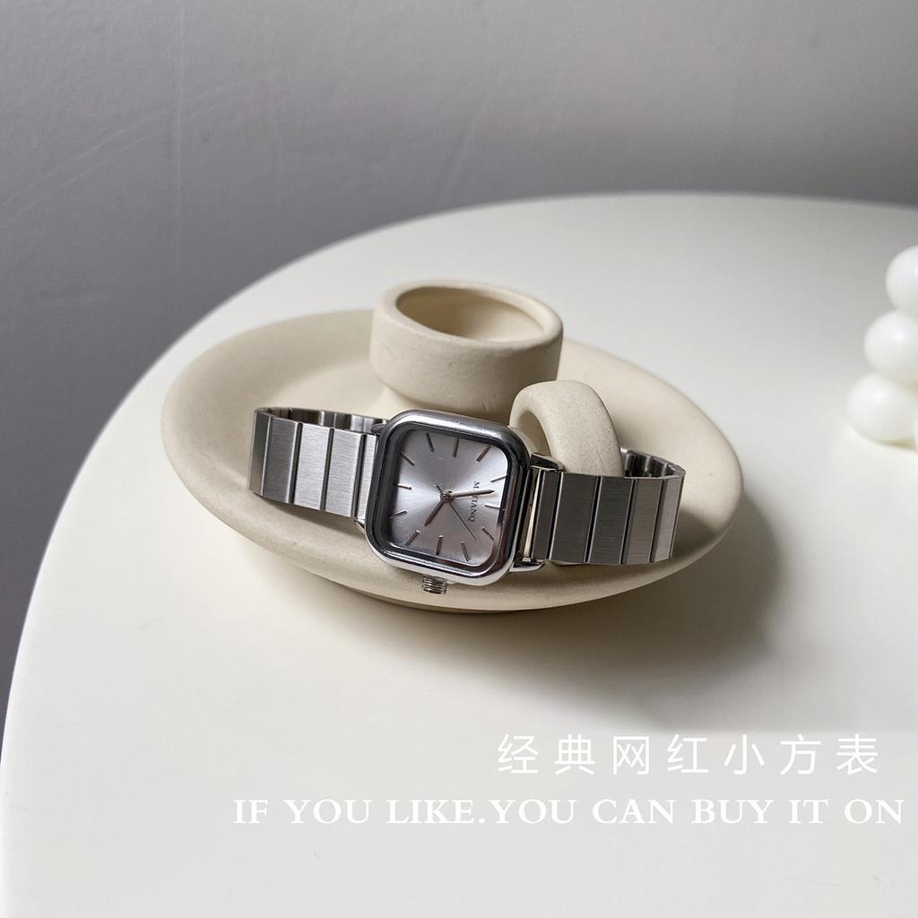 Watch Niche Simple Fashion Square Versatile Retro Temperament Retro Watch Women'S Watch