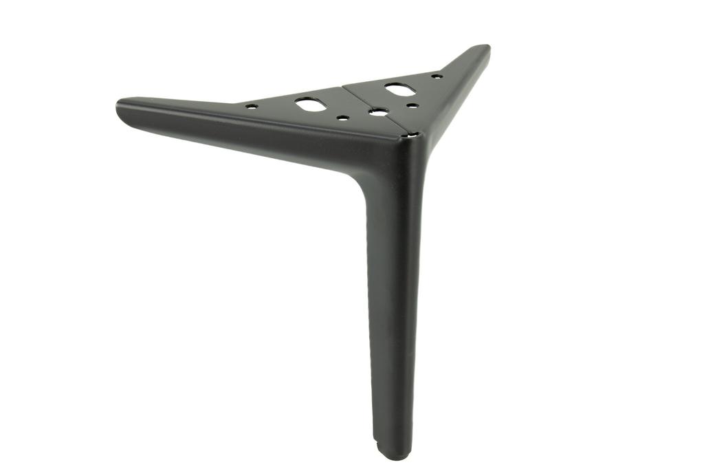 Anchor Elegant Furniture Leg, Black Matte, Height 18 Cm