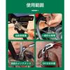 DFsucces Hex Offset Socket Wrench, L-Shaped Wrench, Through Bolt, Hex Wrench, L-Shaped Ball Point Wrench, Angle Open Socket, Socket Wrench (10mm)