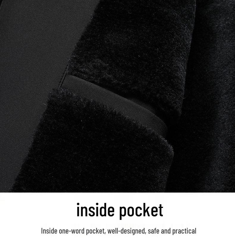 Men's Winter Down Cotton Jacket: Warm Business Coat for Middle-Aged & Elderly (Ages 50-60)