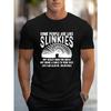 Trendy Fashion Casual Short Sleeve T-Shirt Loose Fit Crew Neck Streetwear Top