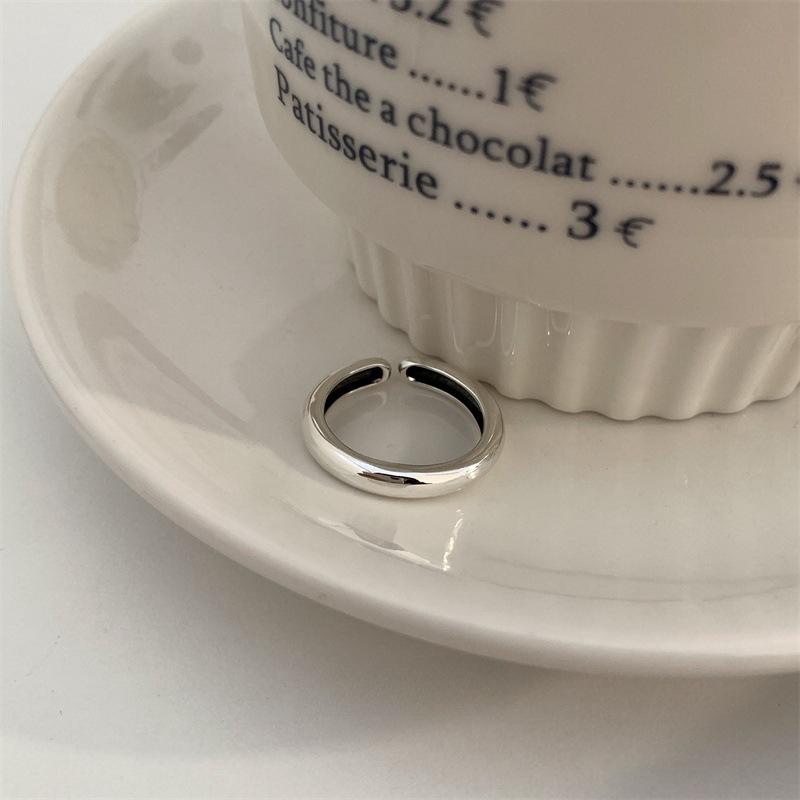 

925 Sterling Silver Cross Wrap Multi-Layer Ring ins Cold Wind Versatile Open Ring