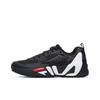 FILA Mind Blower Retro Fabric Synthetic Leather Low Top Marathon Running Shoes Women sneaker Black F12W031105FBK