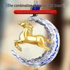 2026 Year of the Horse Zodiac Lucky Charm Rearview Mirror Pendant