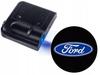 Welcome LED Lights Ford Logo Wireless 3D