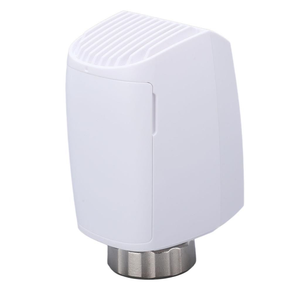 Termostat inteligent cu radiator, controlabil prin temperatură, supapă de încălzire wireless ABS pentru acasă