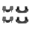 4 Pcs Rear Parcel Shelf Fastening Bracket Clip Strong Load Bearing 8A6146698AA 1539663 Replacement for FIESTA FOCUS B