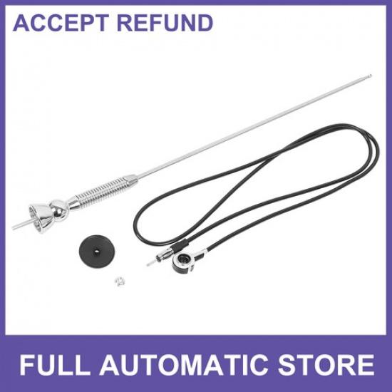 45 Inch Car Power Antenna Radio AM FM Signal Antenna Mast Roof Aerial Universal