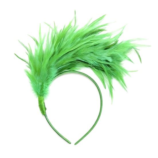 Headband Rainbow Colorful Feather Decor Headband Lightweight Comfortable Elastic Hair Hoop Parties Festivals Stage Performances Headwear