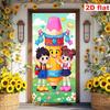 Cartoon-Style Back-to-School Party Door Frame Decoration