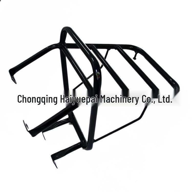 Haiyuepai Front Rack Bracket for Wuyang Off-Road Motorcycle: Anti-Collision Headlight & Instrument Mount