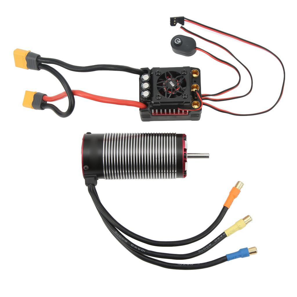4292 1500KV Brushless Motor V2 Internal Rotation 4 Poles Sensorless Brushless Motor with 150A ESC Temperature Control