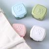 Plastic Sauce Container Round/square Crisper Box Lunch Box Accessories Sauce Box  Mayonnaise