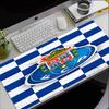 FC Porto Theme Mouse Pad, Non Slip Rubber Base, Multifunctional Office & Home Decor, Perfect for Workspace Personalization.