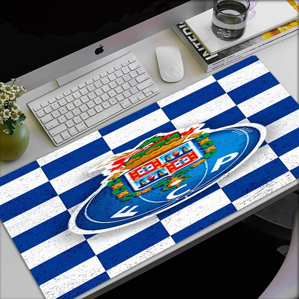 FC Porto Theme Mouse Pad, Non Slip Rubber Base, Multifunctional Office & Home Decor, Perfect for Workspace Personalization.