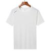 2023 Summer Ice Silk Plus Size Sports T-Shirt for Men & Women - Short Sleeve, Casual Couple Style