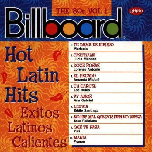 

CD VARIOUS - Billboard Hot Latin Hits: 80 s 1 R275227 Latin Used