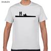 Tops T Shirt Men Silhouetted Friends ONeck Vintage Cotton Male Tshirt Male Brand Teeshirt Men Summer Cotton T Shirt