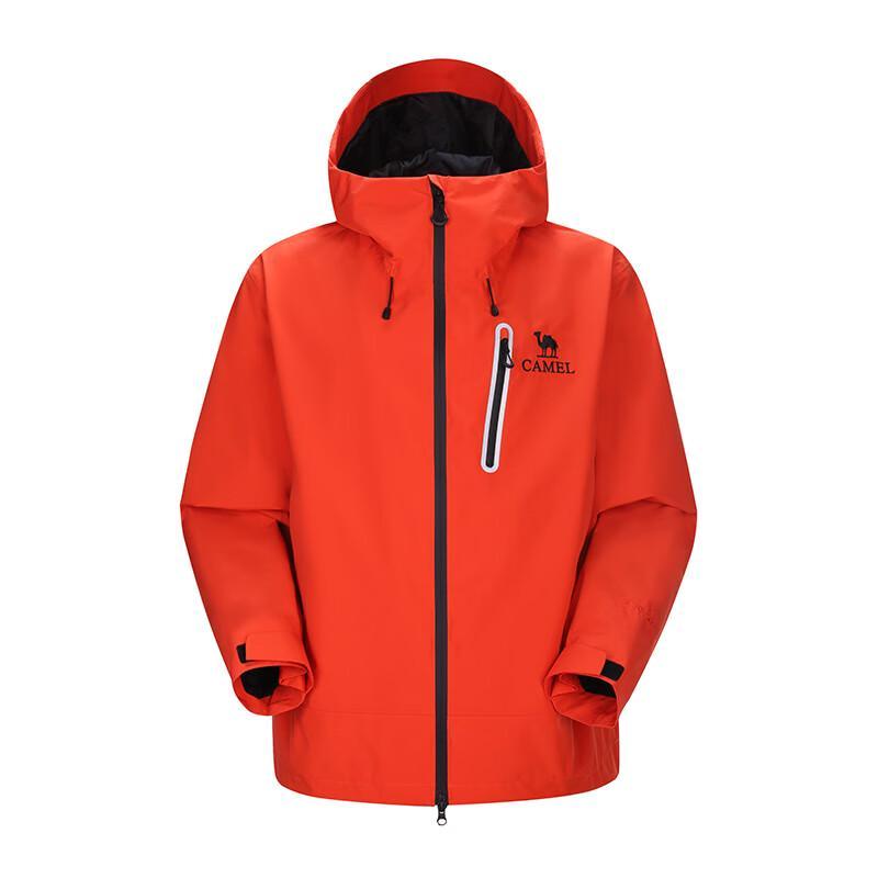 Camel Men s Hard Shell Single Layer Storm Jacket S