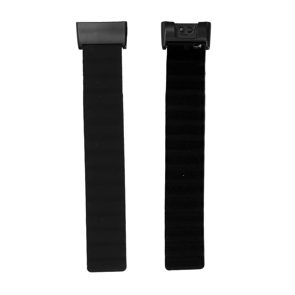 2Pcs Silicone Magnetic Watch Band Adjustable Strap for Redmi Smart Wearable Accessories