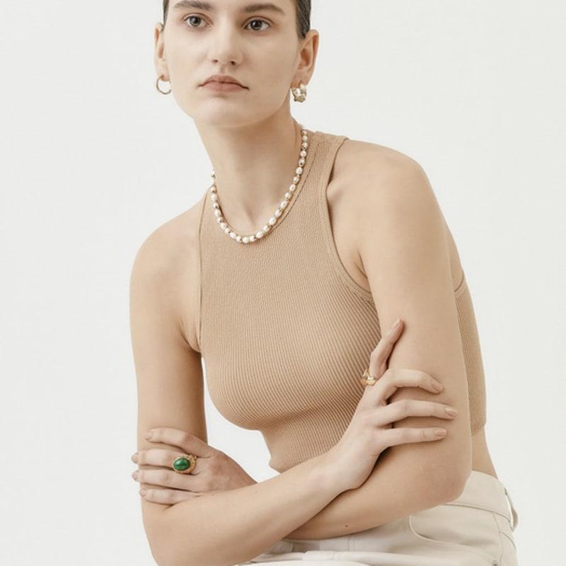 a.neujac Endless Trail Earring Gold