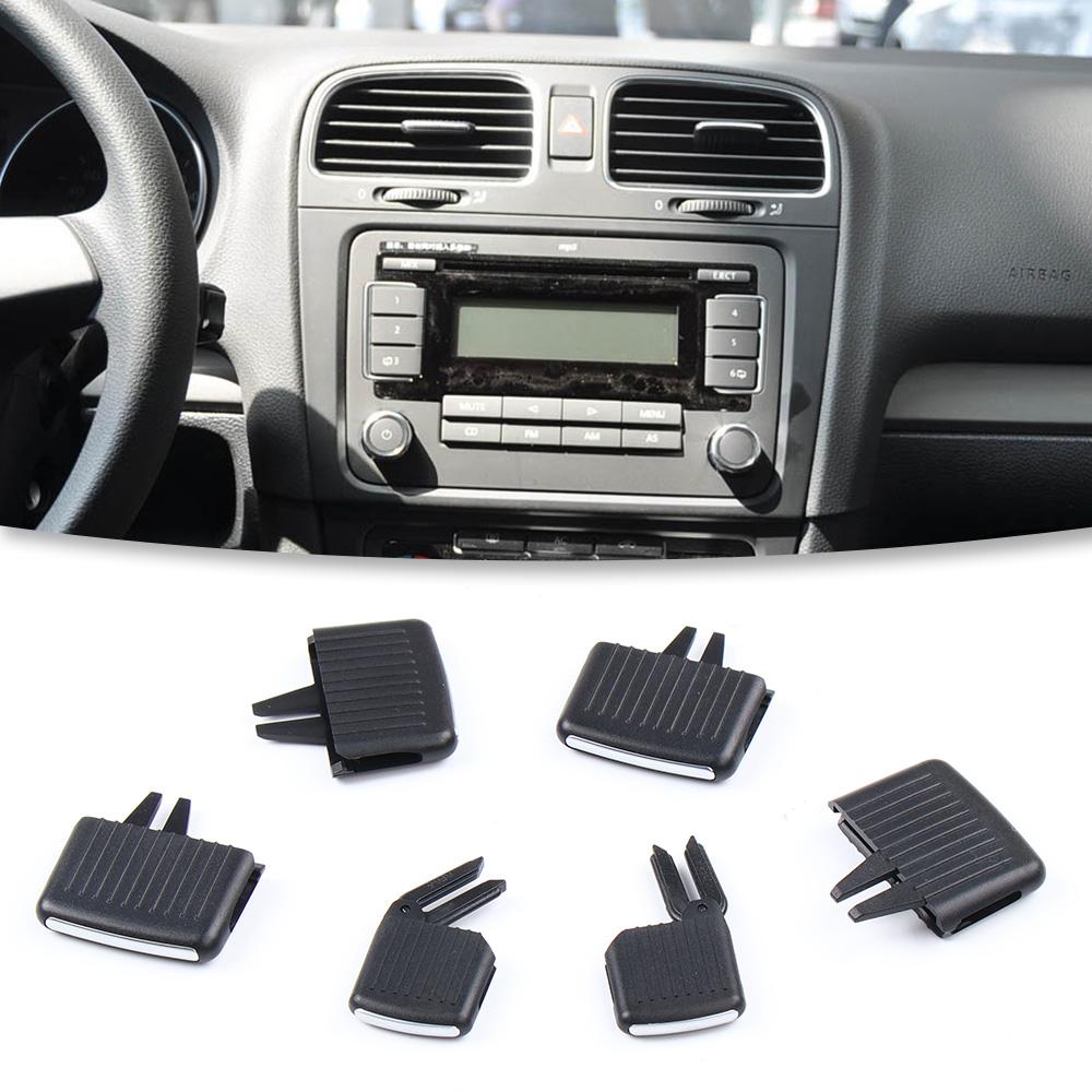 Klimaanlagen-Lüftungsklappen-Einstellclip für VW Golf Mk6 2009-2014 Ersetzt OE 1KD819203 5KD819703 5KD819704 5KD819728