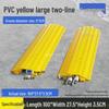 PVC Speed Bump: Indoor Cable Protection & Anti-Crushing Trough