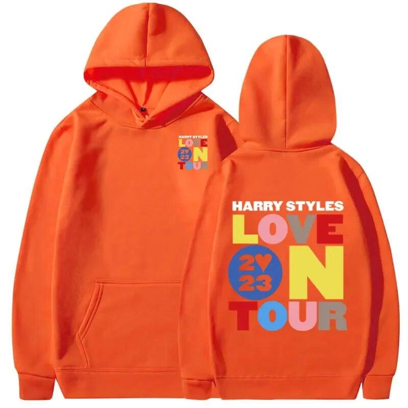 2023 Love on Tour Koncert Mikina Harajuku Estetické mikiny nadměrné velikosti Unisex dámské oblečení Mikiny s dlouhým rukávem Streetwear