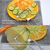 Manual Anti-rust Washable Reusable Portable Cabbage Potato Cucumber Grater Cooking Tool Accessories