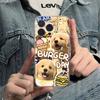 Hamburg Dog Is Suitable for iPhone17promax Mobile Phone Case Apple 16 Transparent 14/13 Fine Hole 15 Generation