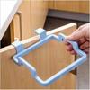 1 Pcs Kitchen Hanging Cabinet Door Garbage Rack Door Back Garbage Bag Storage Rack Plastic Bag Rack Garbage Bin Bracket
