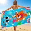 1Pc Gumball Darwin Adventure Beach Towel, Quick Dry, Multi-Use for Beach Pool Gym Yoga Home Travel, Christmas, Halloween, Xmas Gift M929349