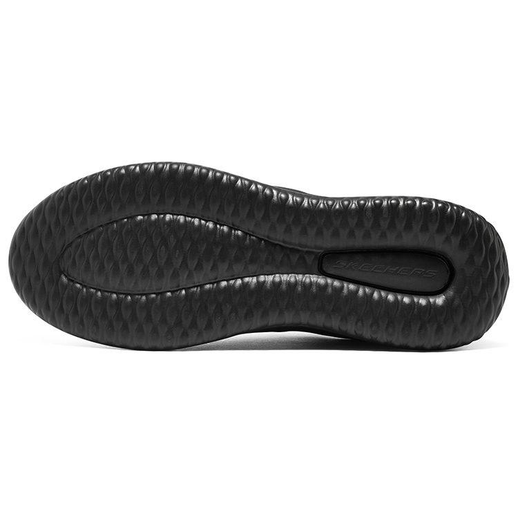 Skechers Delson 1.0 Business Comfortable Round Toe Lace-Up Soft Sole Wear-Resistant Low-Top Casual Shoes Men S All Black 210835-BBK