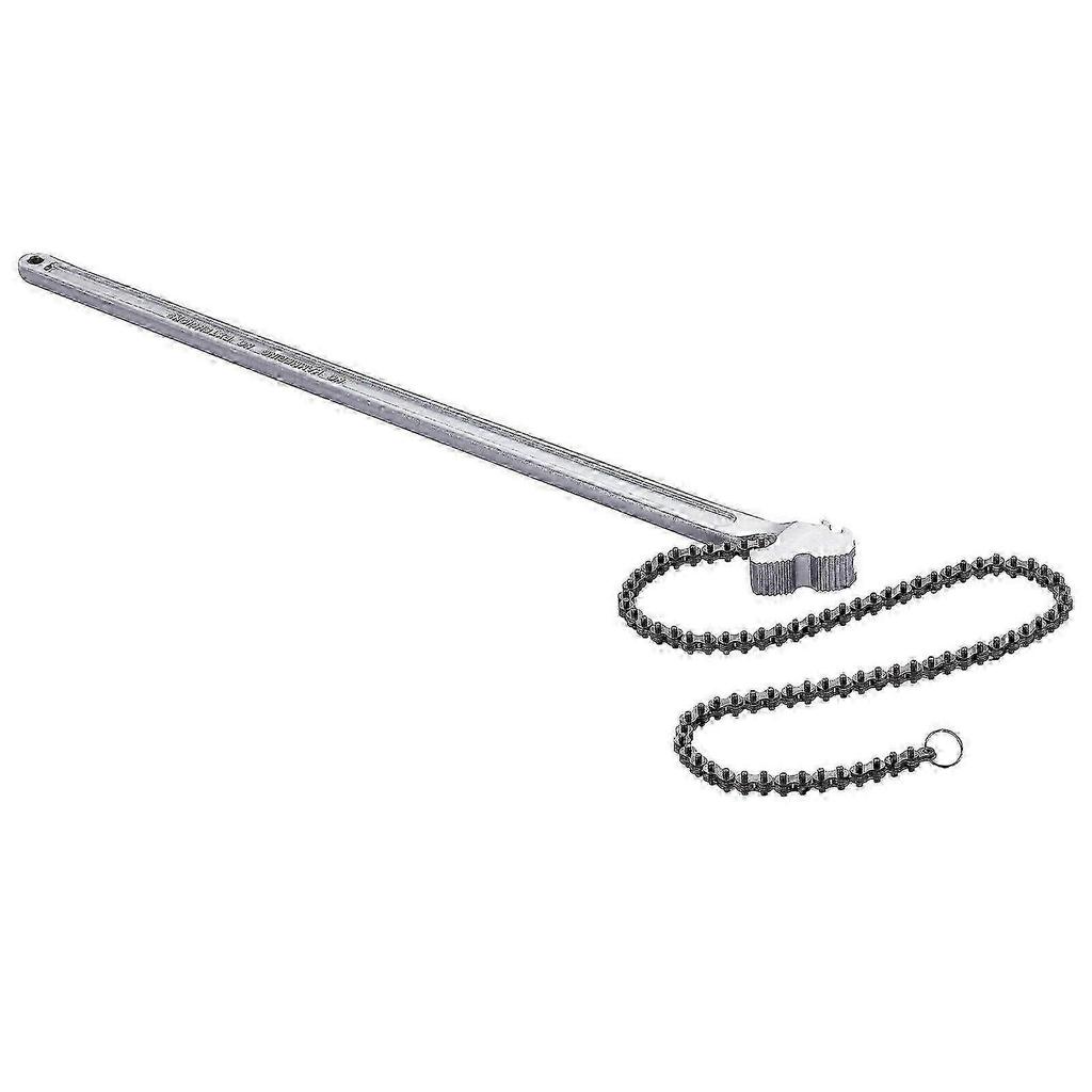 48-inch Chain Pipe Wrench with 13.4-inch Diameter Designed for Pipe Installation and Vehicle Maintenance