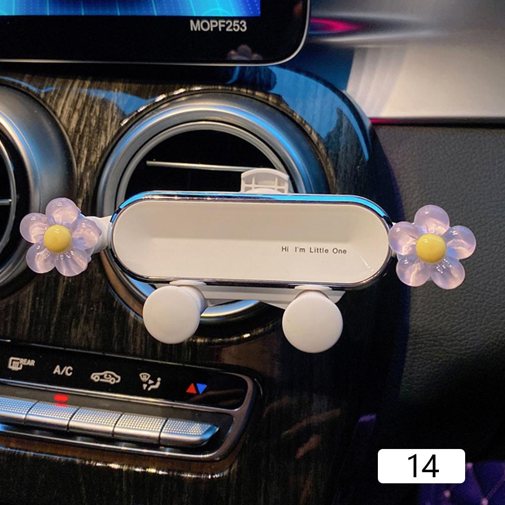 Car Mobile Phone Bracket Car Creative Cartoon Car Air Outlet Mobile Phone Navigation Fixed Support Bracket Car Accessories
