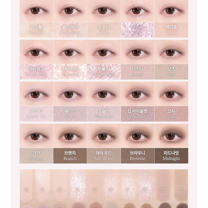 dasique - Mood Shadow Palette Color Atelier Collection - 4 Colors