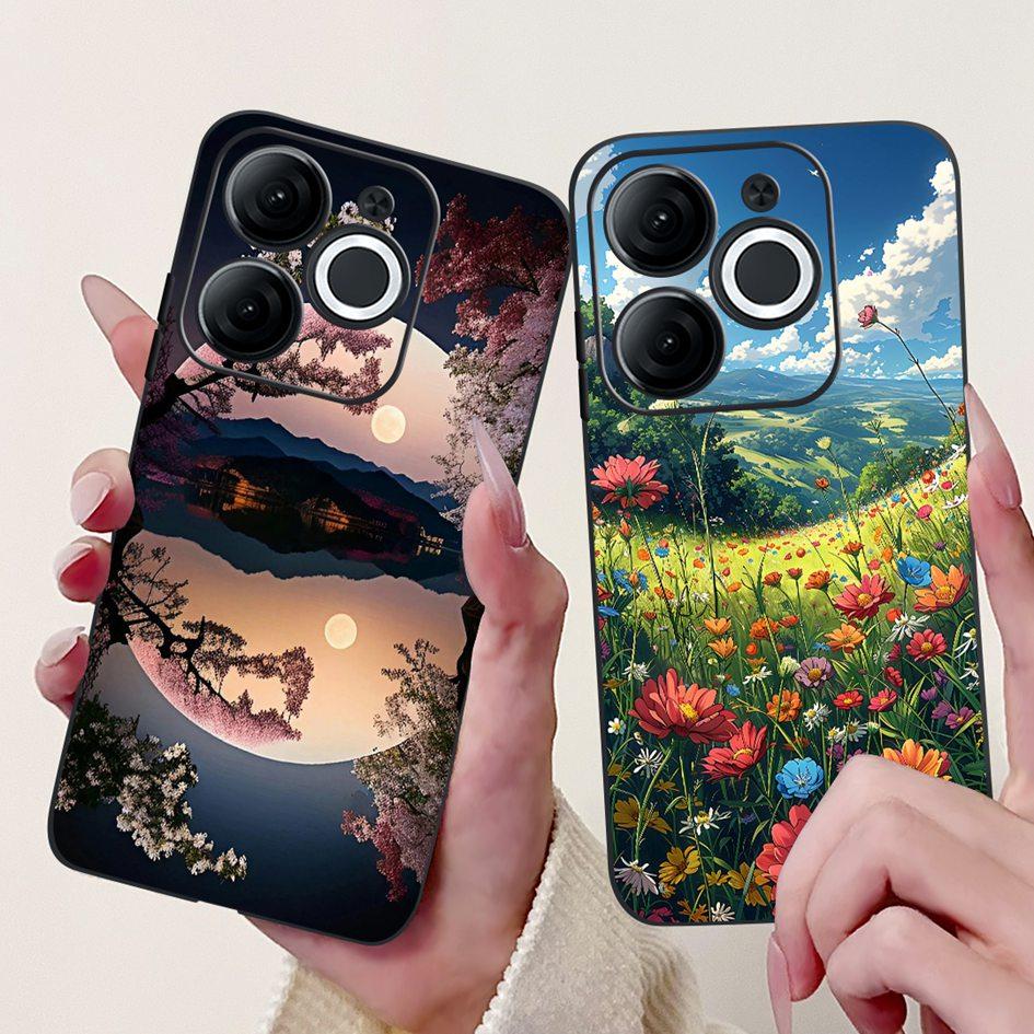 For Itel A80 Case A671L A671LC Cover Popular Dragon Cartoon Soft Silicone Protect Phone Shell For Itel A70 A665L A 70 A 80 Funda