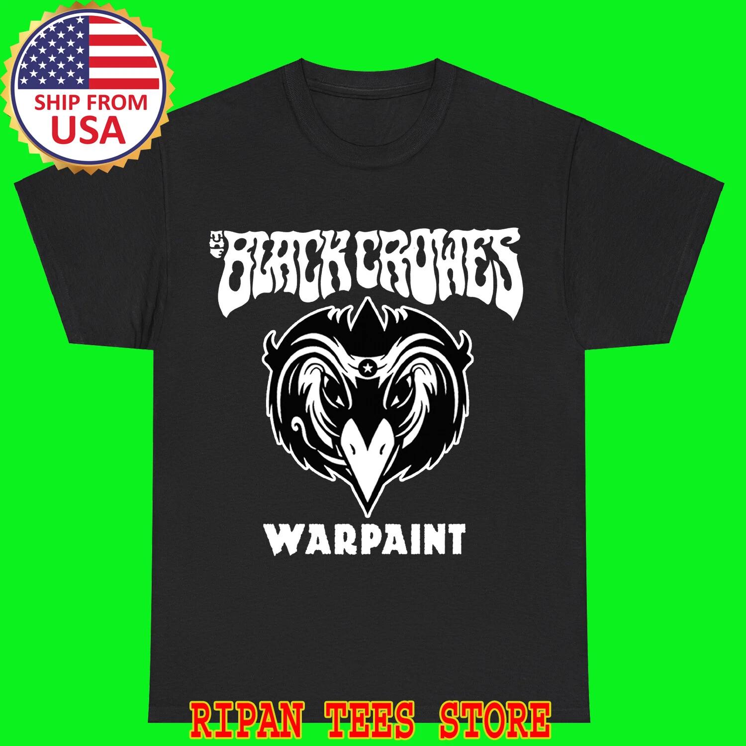 The Black Crowes Warpaint Черный Размер S - 5XL S