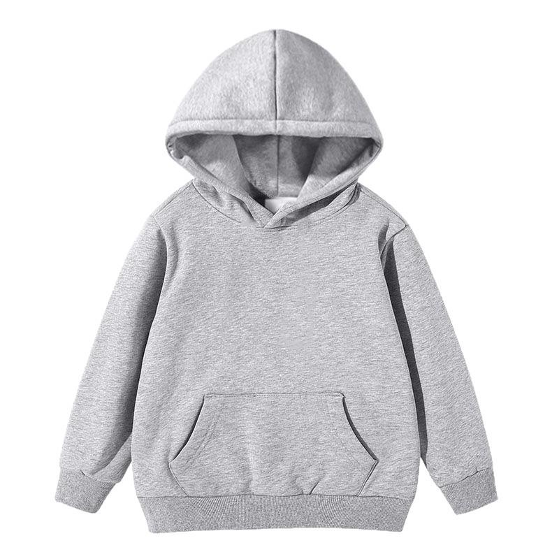 Kinder Kapuzensweatshirt: Individuelles Logo, Schul- und Teamuniform, reine Baumwollmischung für Jungen und Mädchen