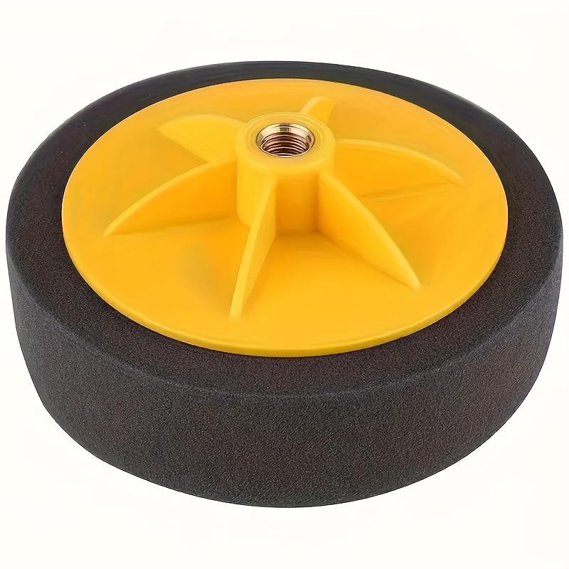 

6-Inch Car Polishing Wheel Featuring an M14 Thread, Sponge Wheel, Polishing Disc Imported Waxing Disc, Stain Removal And Repair Compound Sponge чёрный