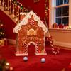 Gingerbread Golf Game Set Acrylic Portable Funny Home Decor Christmas Party Games For Thanksgiving Home Holiday New Year Kids