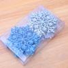 Party Powder Christmas Snowflake Gold Supplies Winter Decor Ornaments Christmas Tree Decorations For Festival Home