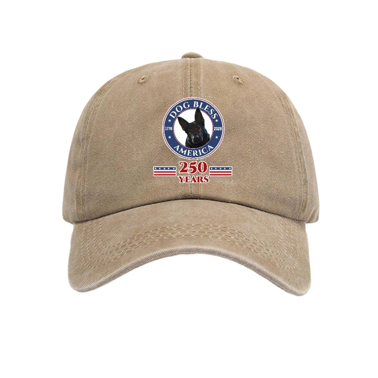 Printed Baseball Cap, Commemorating The 0th Anniversary Of The United States . One Size хаки